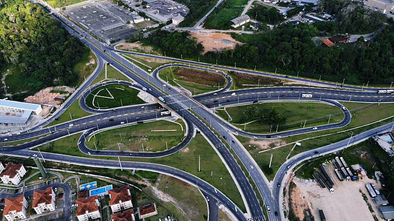 Viaduto da Torquato Tapajós é interditado parcialmente para simulado da Cigás