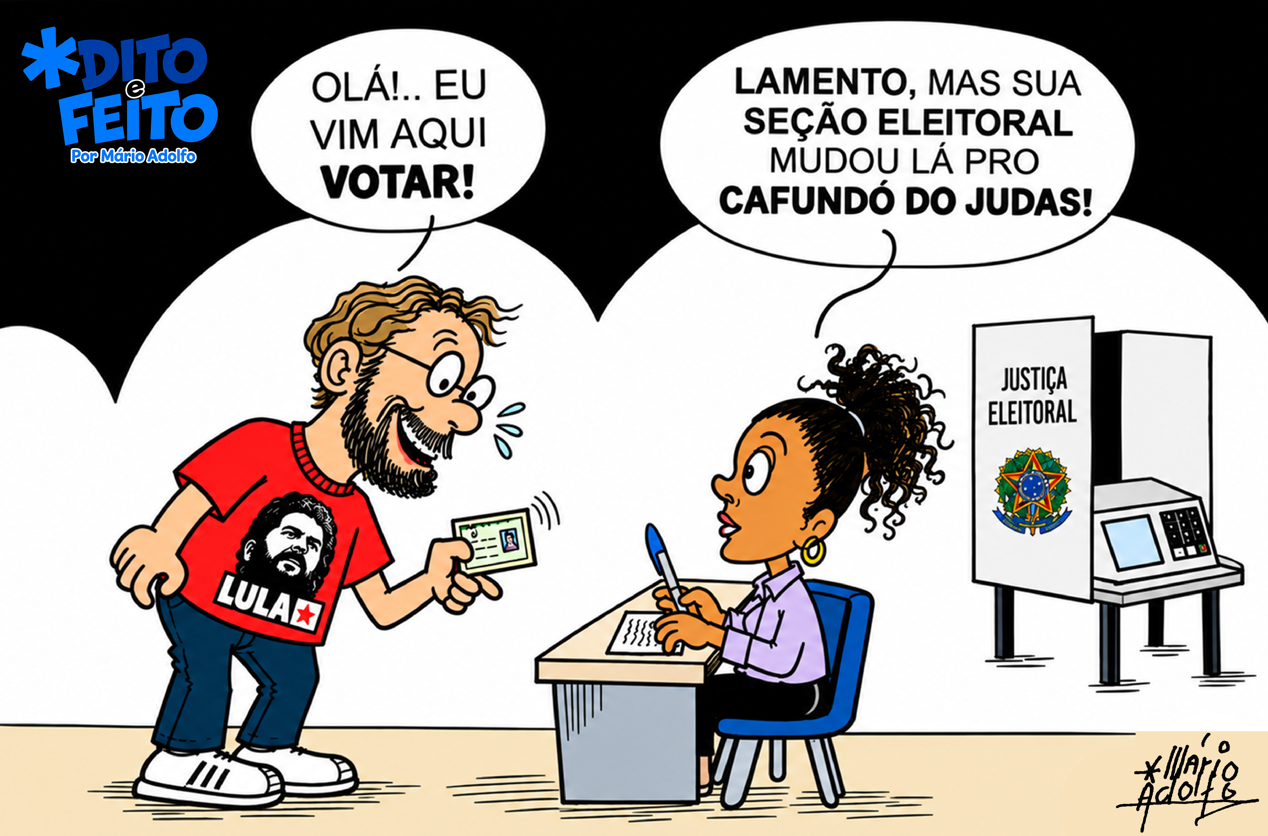 Dito & Feito - O que explica a ausência de 33,4 milhões de eleitores?