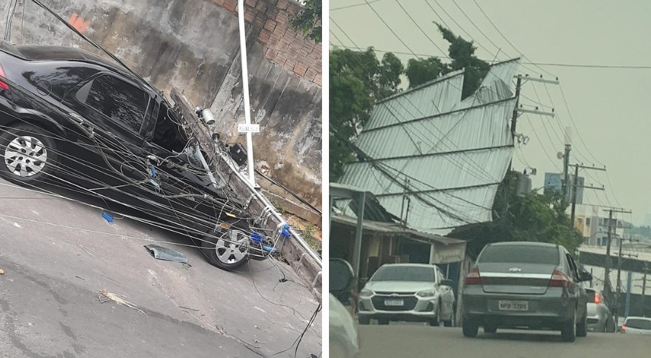 Chuva causa prejuízos na capital e Amazonas Energia registra mais de 600 ocorrências emergenciais