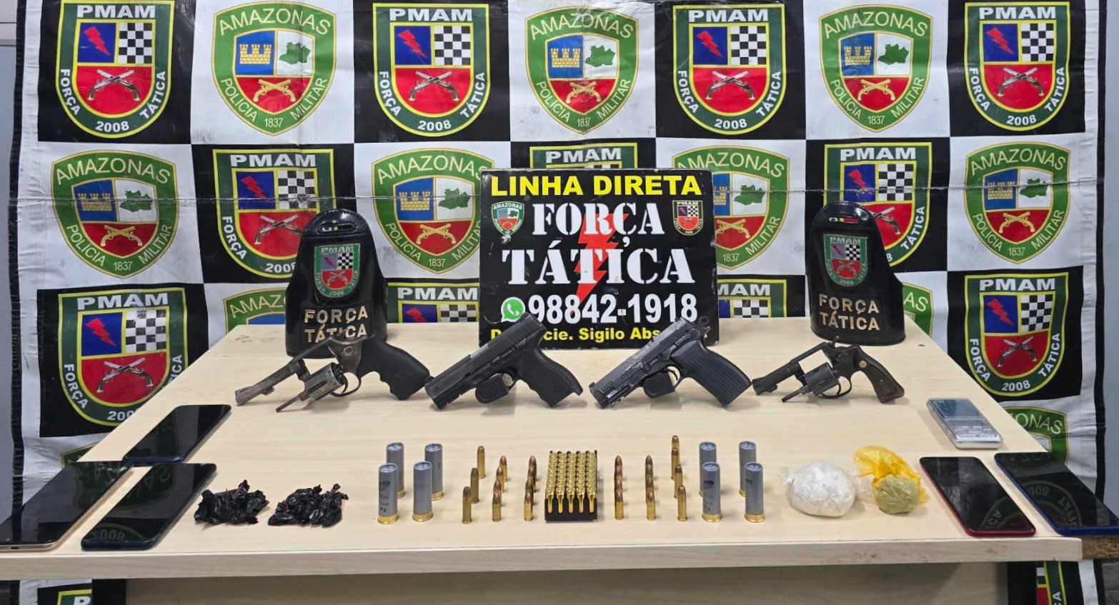 PM prende grupo armado em comunidade na zona Norte de Manaus