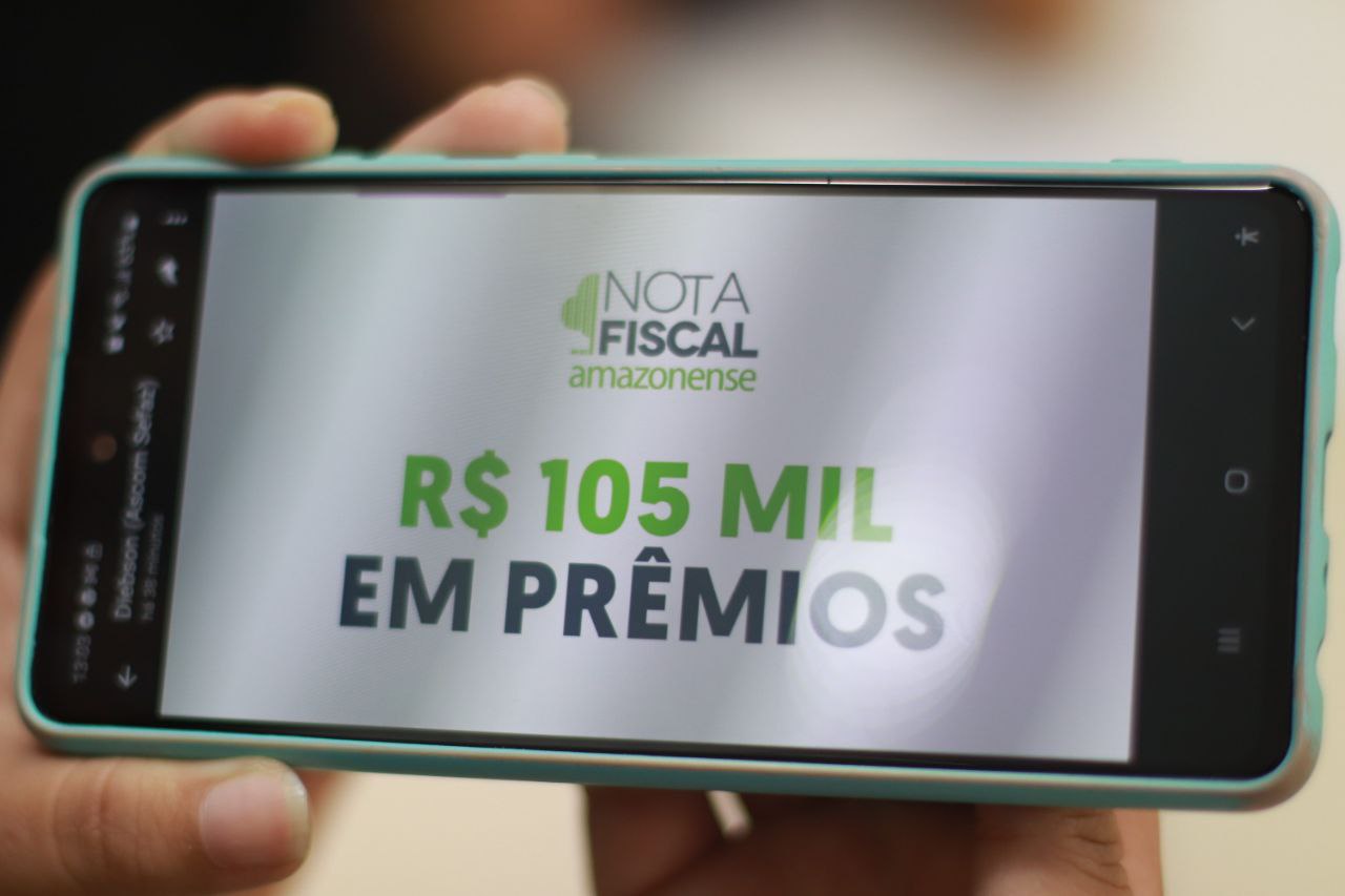 Nota Fiscal Amazonense: Sorteio com prêmios de até 20 mil será no dia 12 de fevereiro
