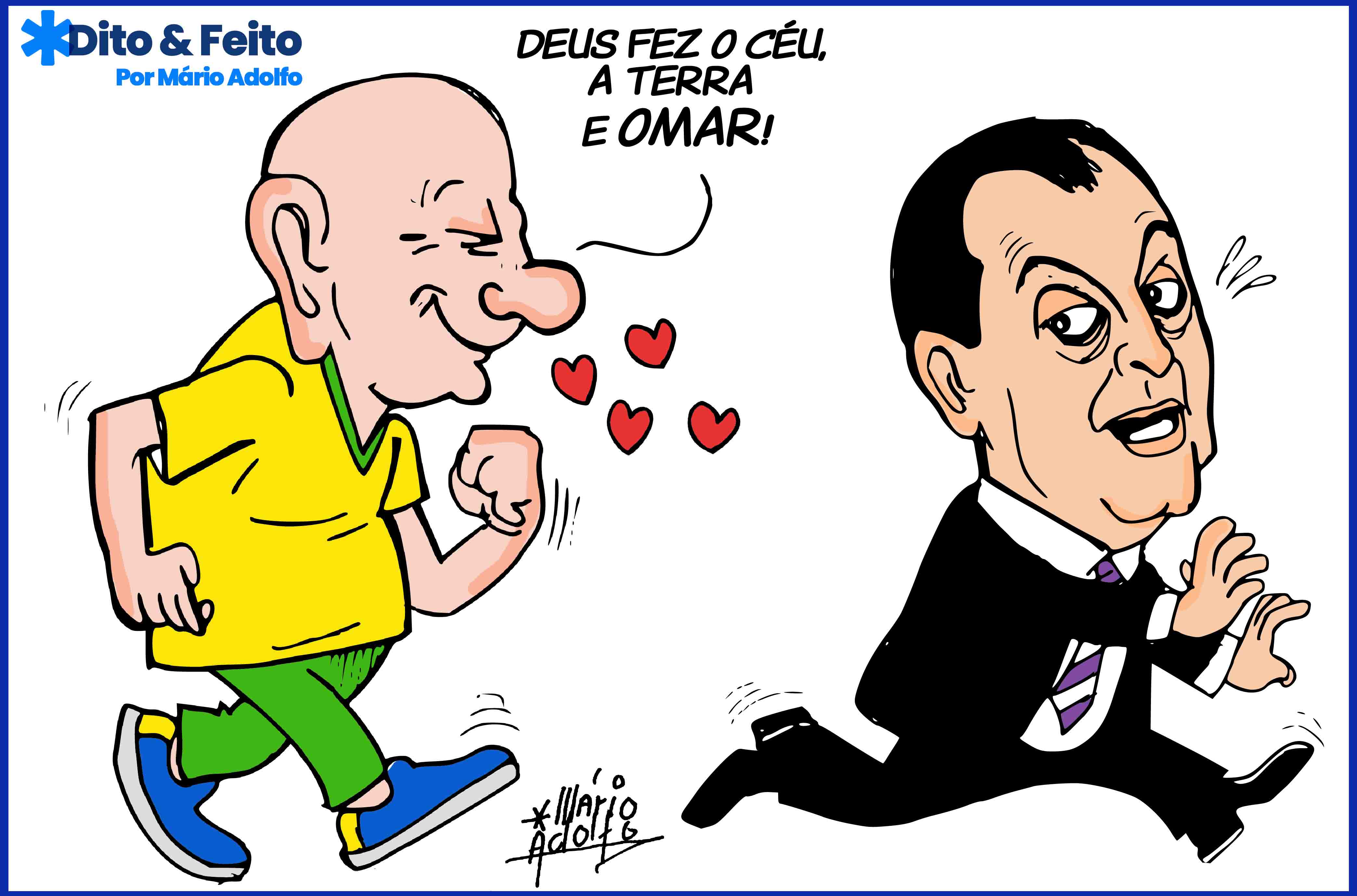 Dito & Feito - 'Véio da Havan'  telefona  para Omar Aziz e agradece