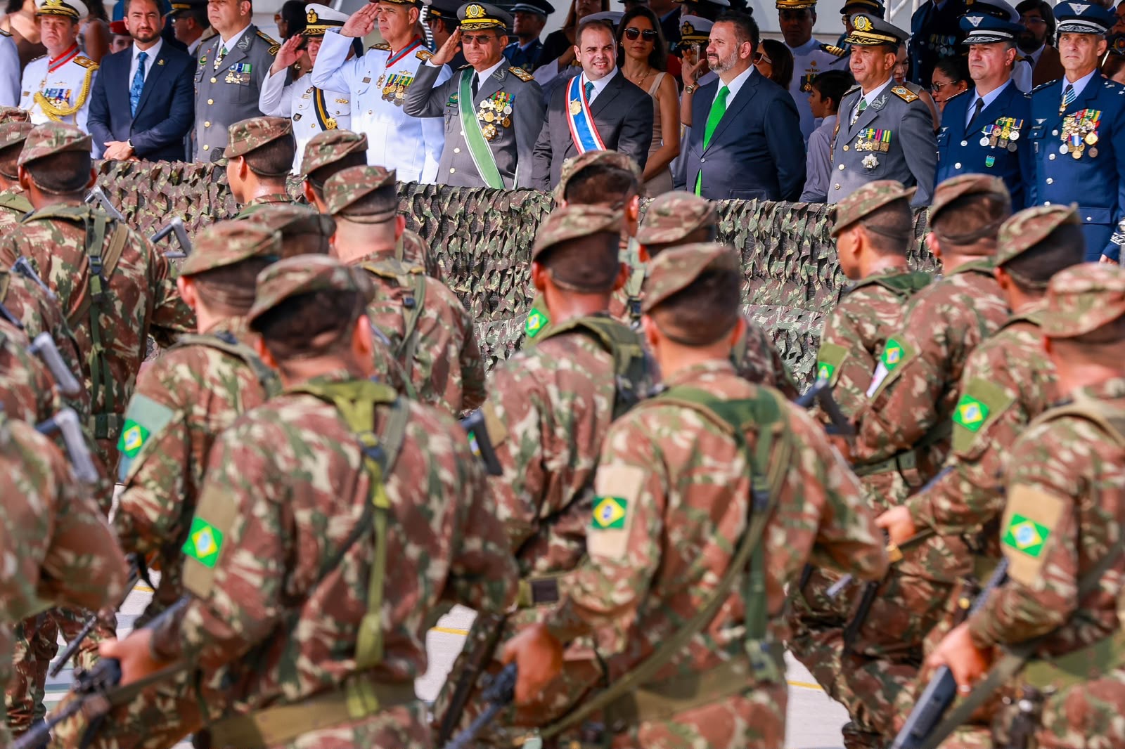 Forças de Segurança do Amazonas participam do Desfile Cívico-Militar de 7 de Setembro