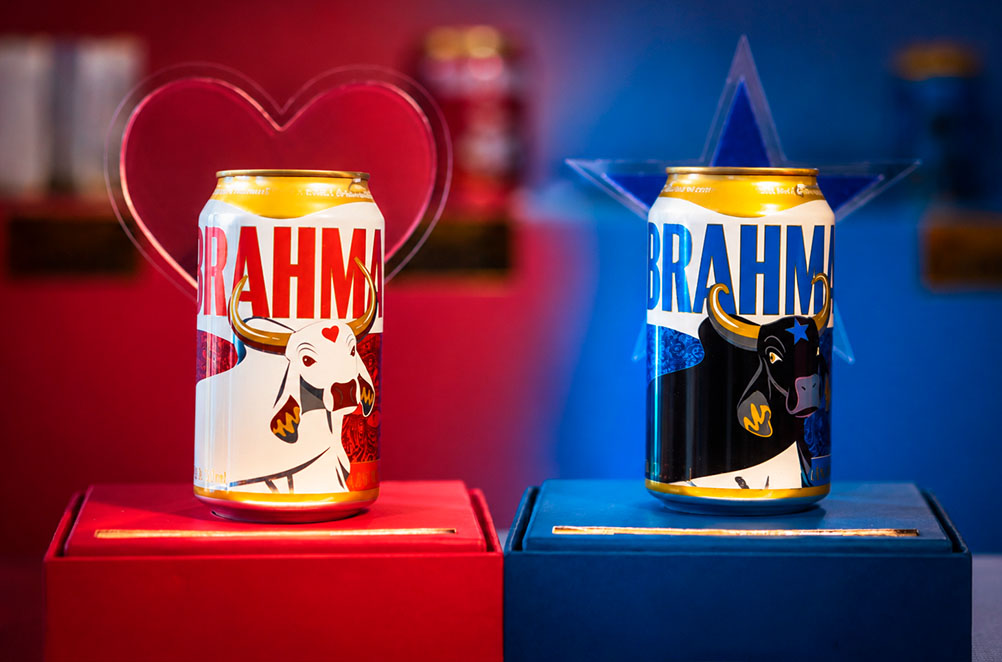 Brahma revela latas de Parintins 2026 inspiradas na Batucada e na Marujada