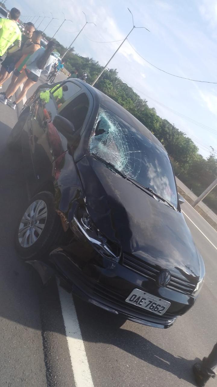 Corredora morre atropelada por motorista na AM-070; carro estava cheio de cerveja