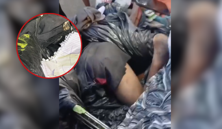 Vídeo: corpo é encontrado dentro de carrinho de supermercado na Compensa