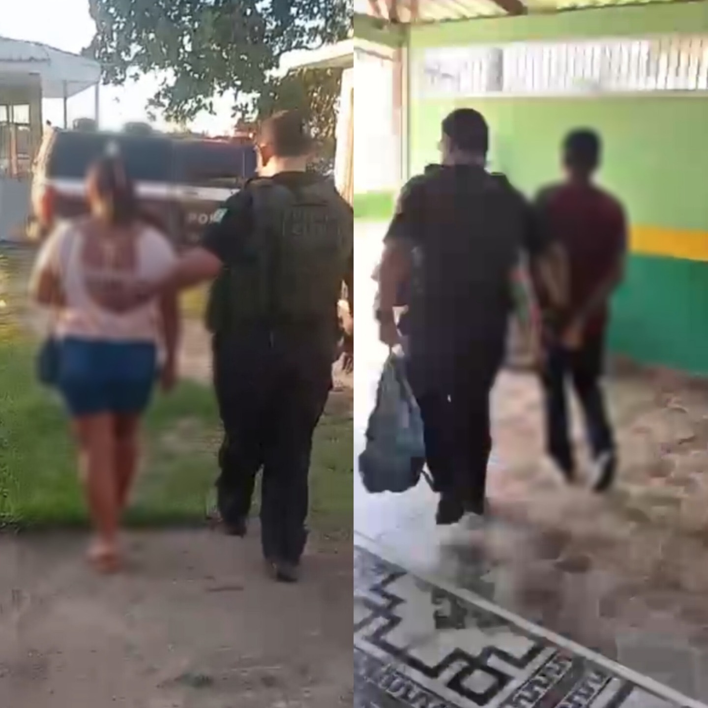 Casal é preso por omissão e estupro de duas crianças em Nova Olinda do Norte
