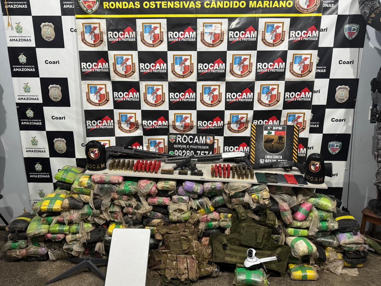 Dupla é presa com 350 tabletes de maconha avaliados em mais de R$ 7 milhões