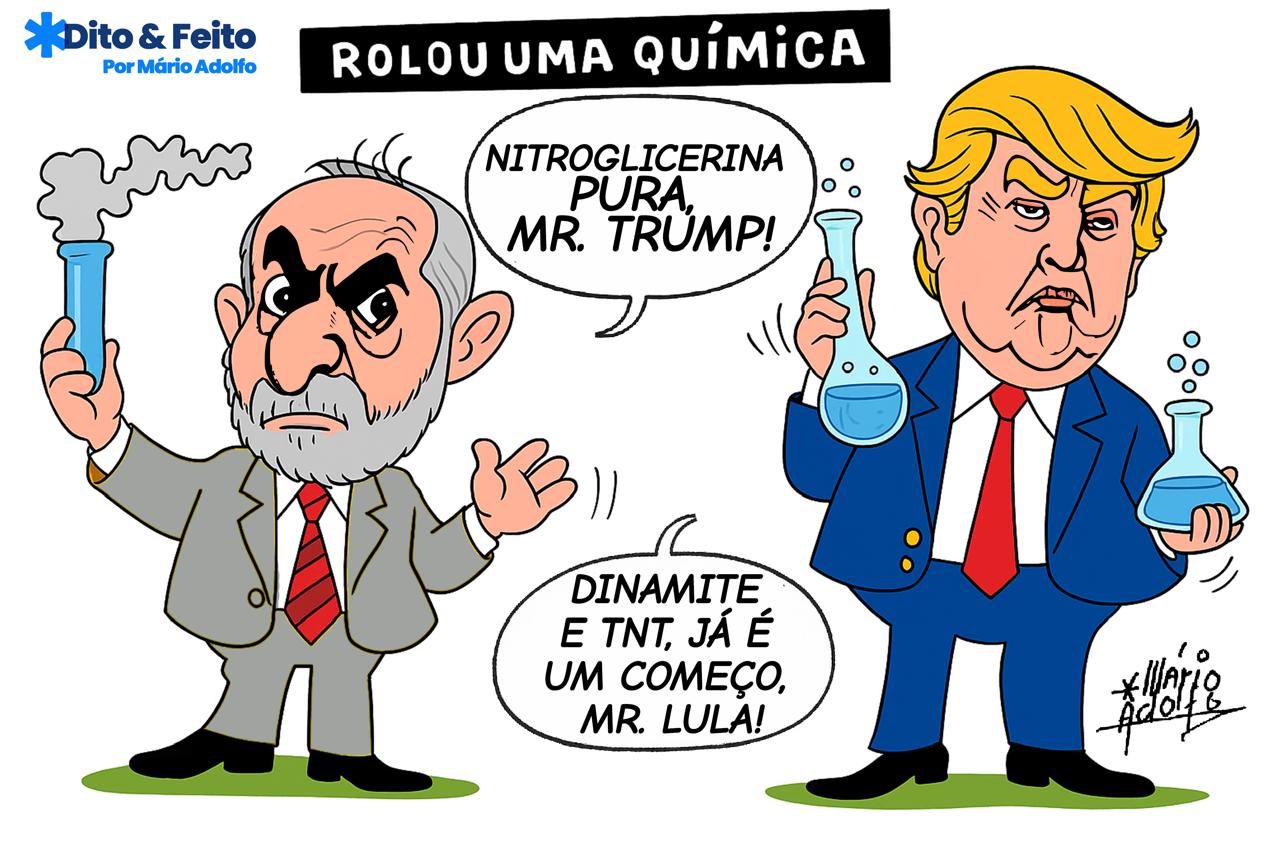 Dito & Feito: COM TRUMP, TODO CUIDADO É POUCO
