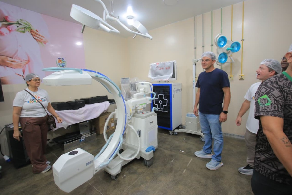 Governo Federal e Prefeitura de Parintins ampliam estrutura cirúrgica com equipamento de alta tecnologia