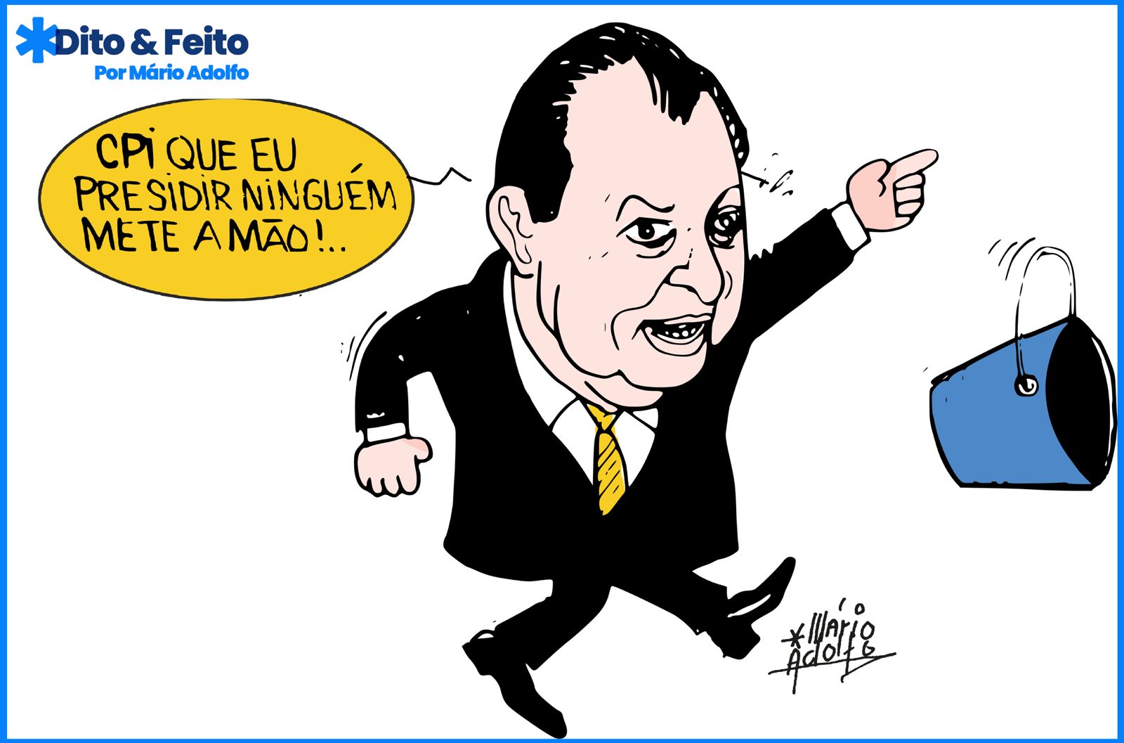 Dito & Feito: “Ninguém vai me impor nada!”,  avisa Omar ao ser eleito presidente da CPI da Braskem