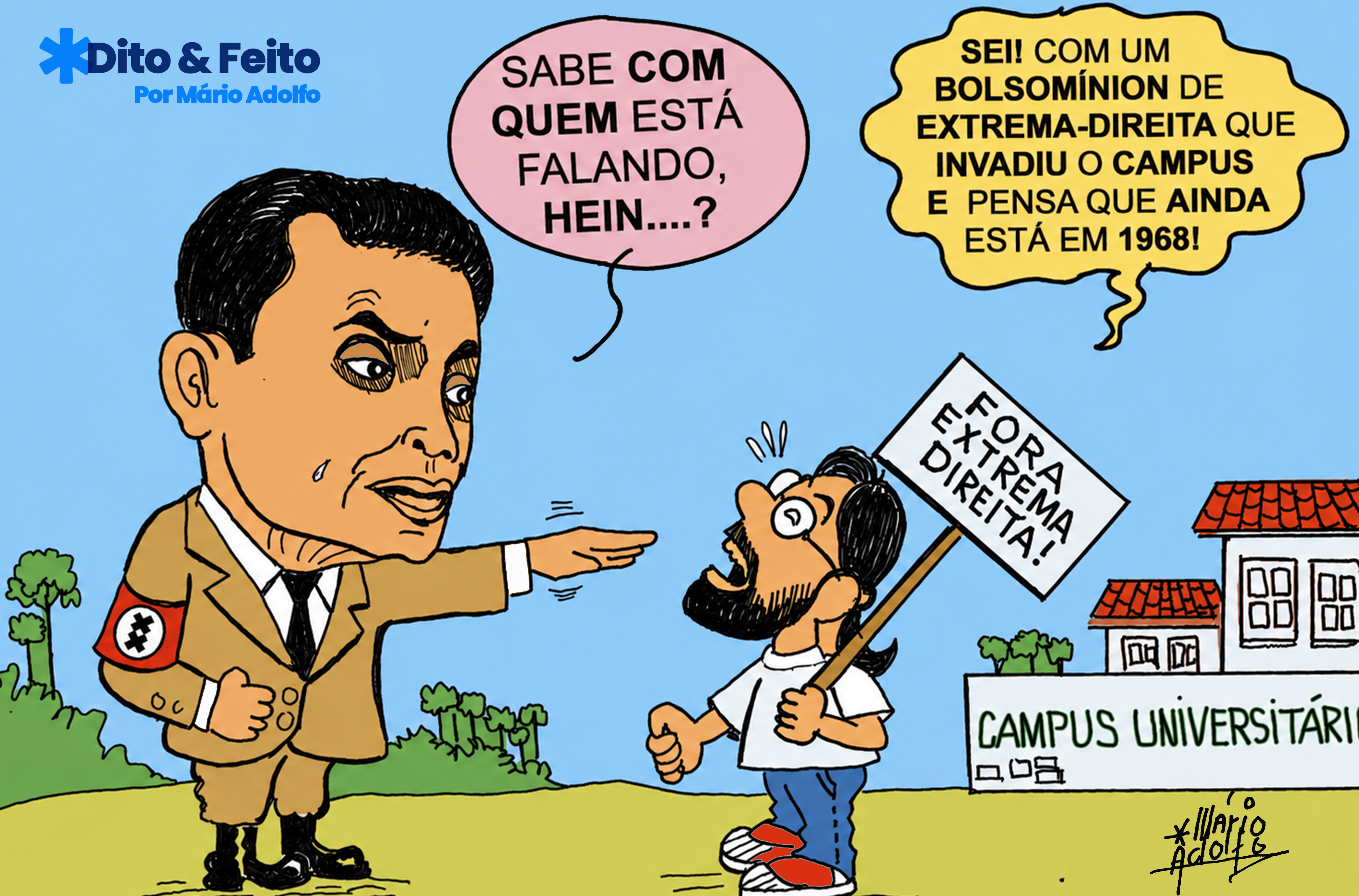 Dito & Feito: ESPÍRITO DE ERASMO DIAS BAIXA NO CEL. ROSSES