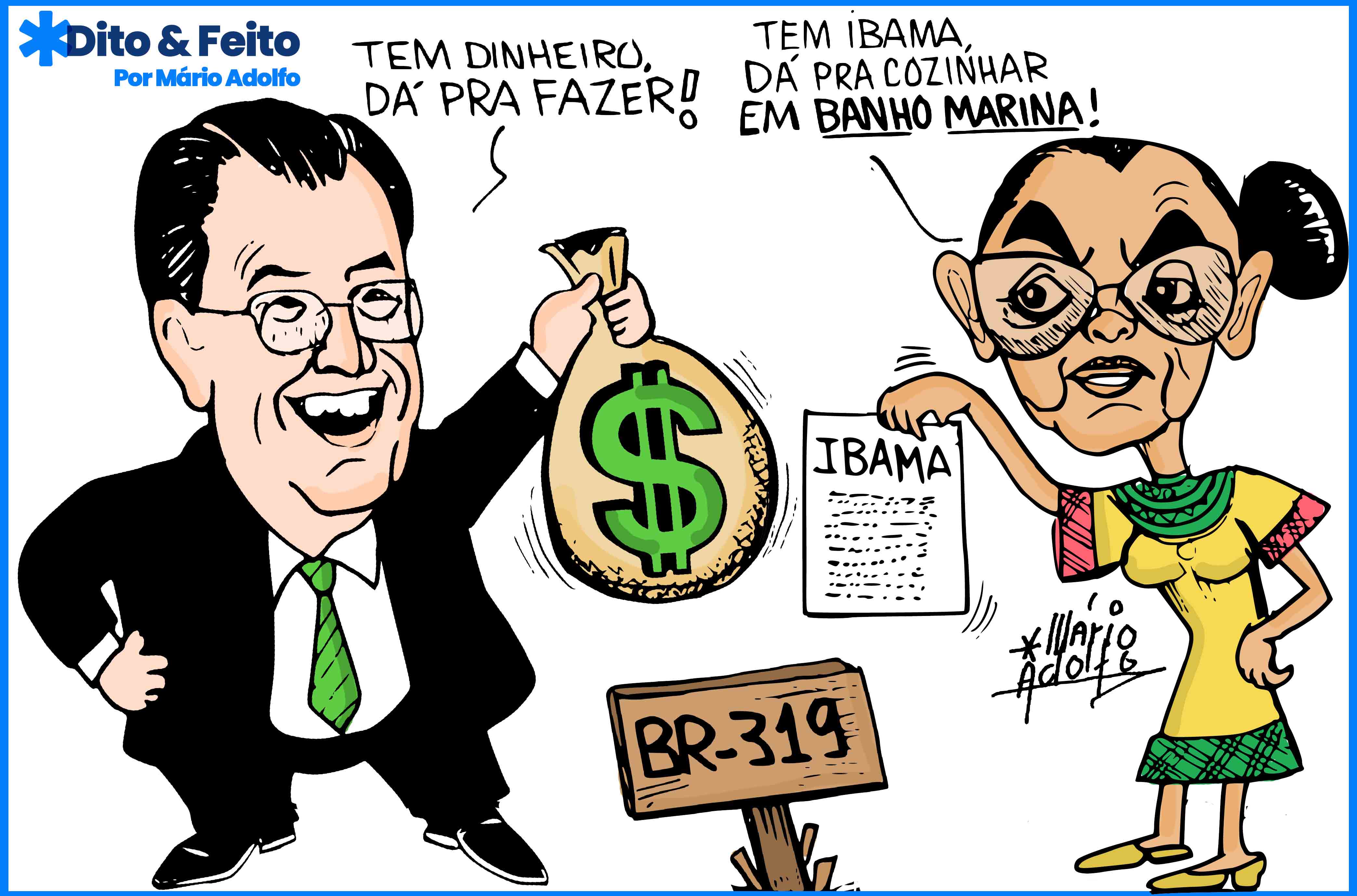 Dito & Feito - Eduardo Braga bate de frente com Marina