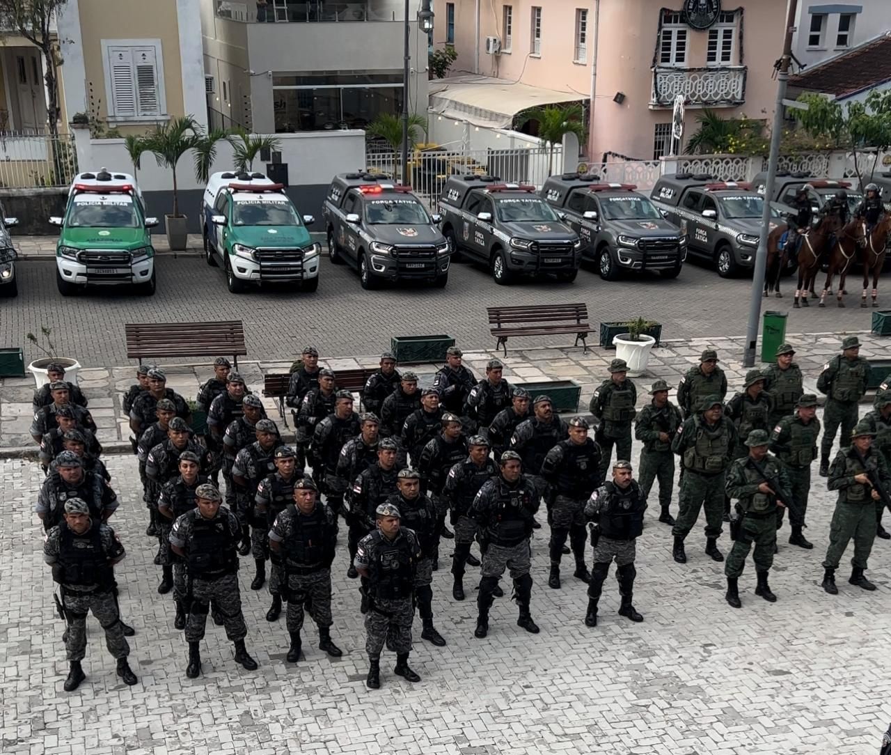 Polícia Militar reforça esquema de segurança para o Réveillon em Manaus
