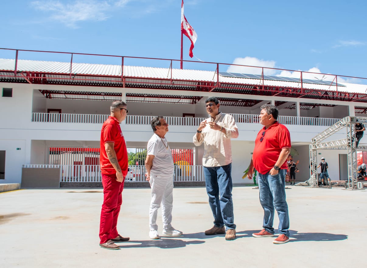 Secretário de Cultura visita Cidade Garantido e conhece nova estrutura do complexo