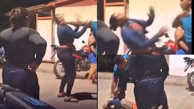 Vídeo mostra homem agredindo mulher com socos e chutes em Maraã