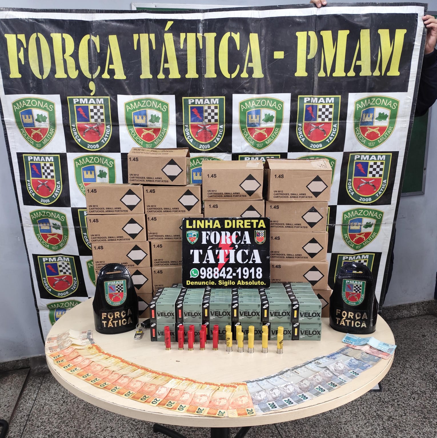 Homem é preso com mais de 4.500 munições na zona oeste de Manaus