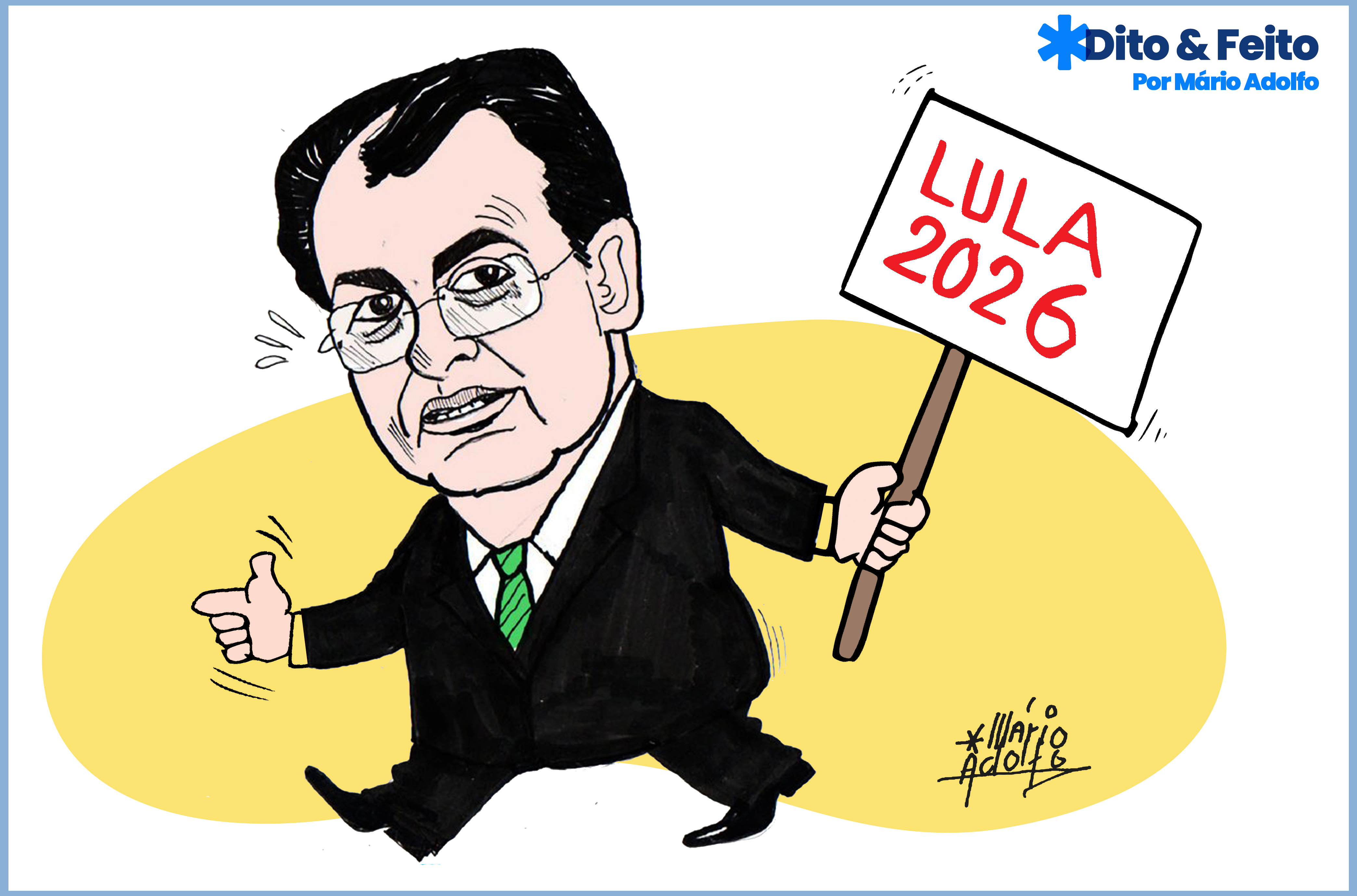 Dito & Feito: antecipando 2026, Eduardo Braga lança Lula  à reeleição