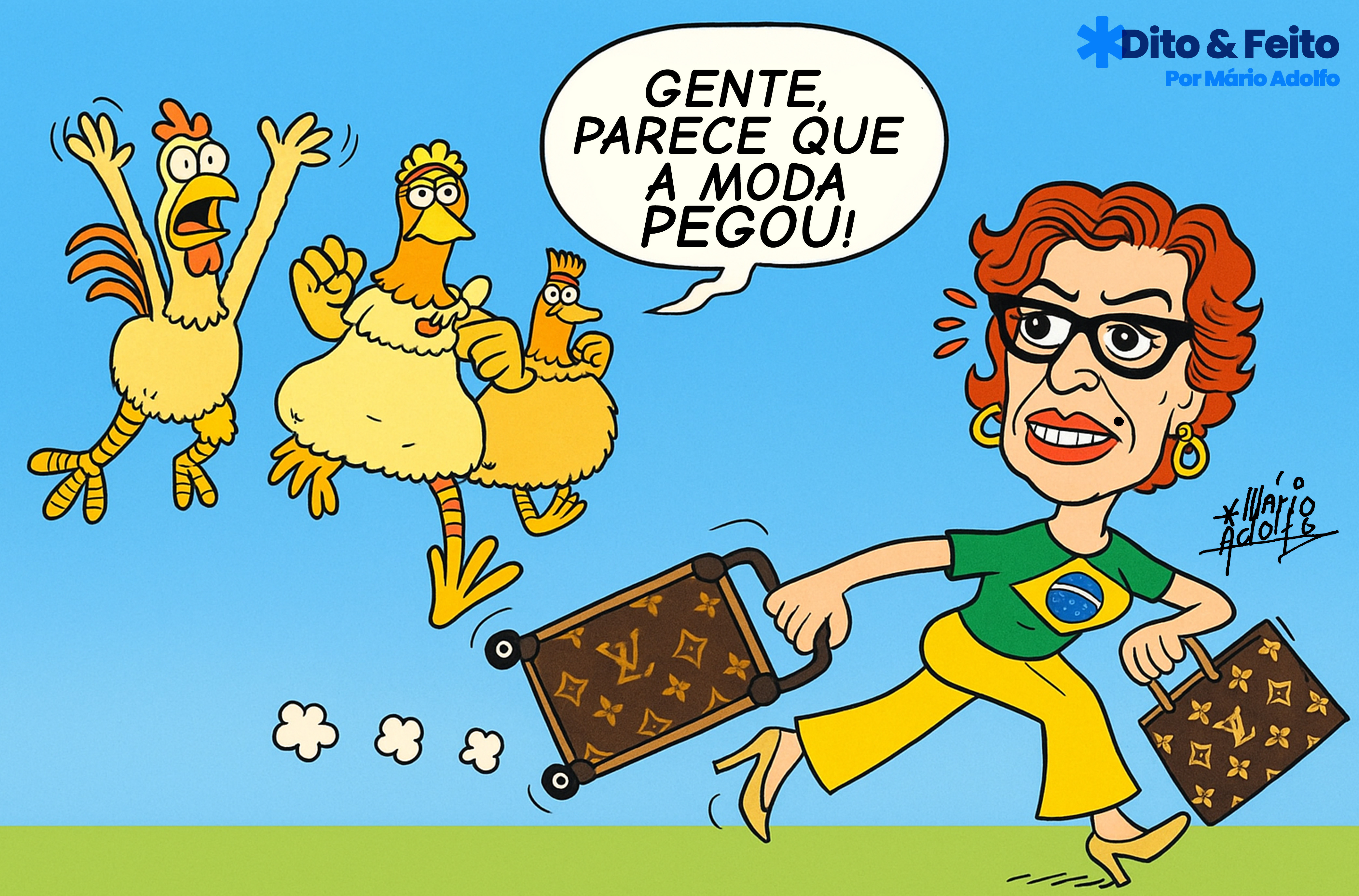 Dito & Feito: A FUGA DA CARLINHA