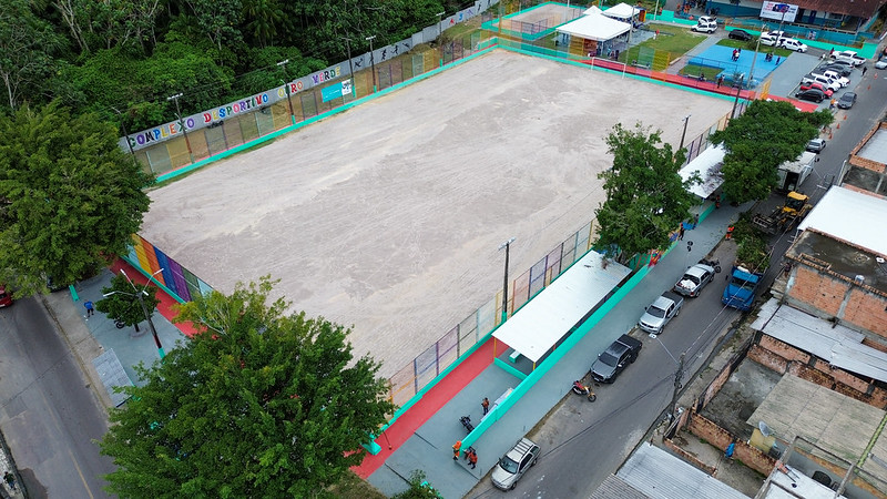 David Almeida entrega mais um complexo esportivo na zona Leste