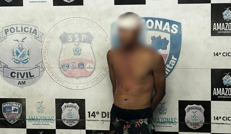 Suspeito de importunação sexual contra adolescente é agredido e preso em Manaus