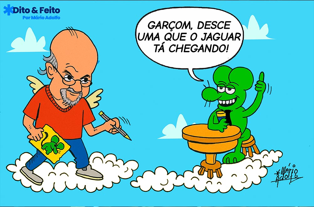 Jaguar,  o último dos moicanos da ‘Patota do Pasquim’, tomou a saideira e partiu