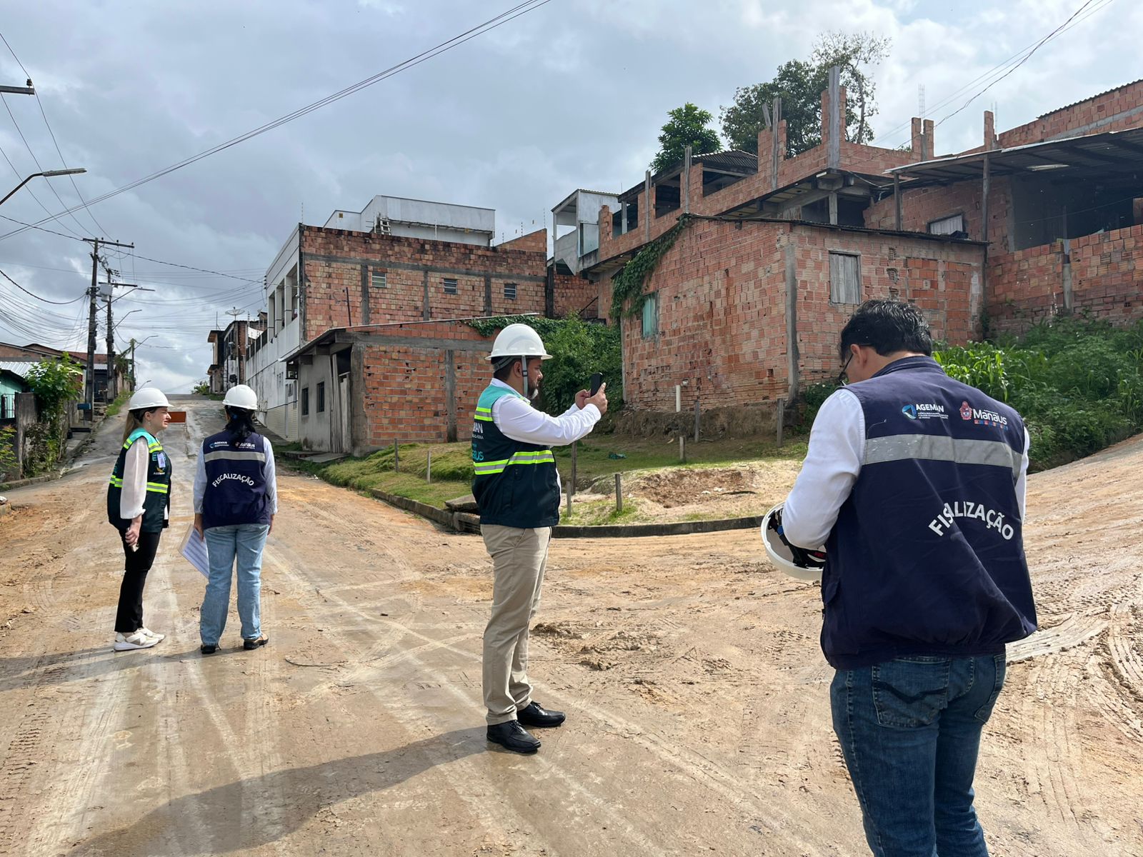 Ageman intensifica fiscalização de obras de esgoto em Manaus