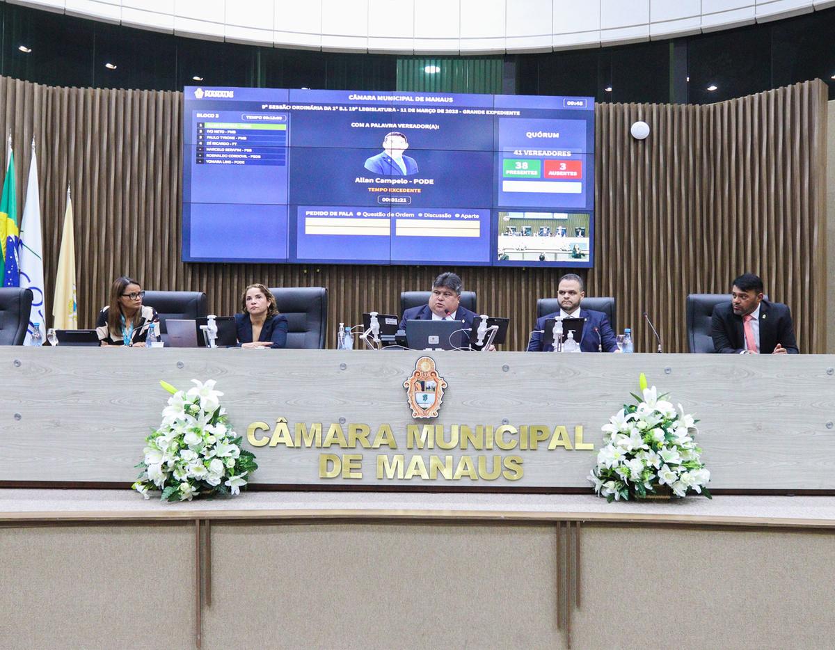 Vereadores de Manaus gastaram R$ 5 milhões do 'Cotão' em 2025