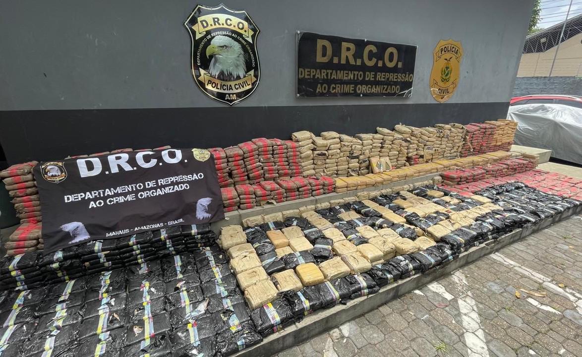 Amazonas lidera ranking de apreensão e incineração de drogas em 2025