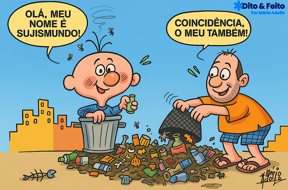 Dito & Feito - LIXO NA RUA