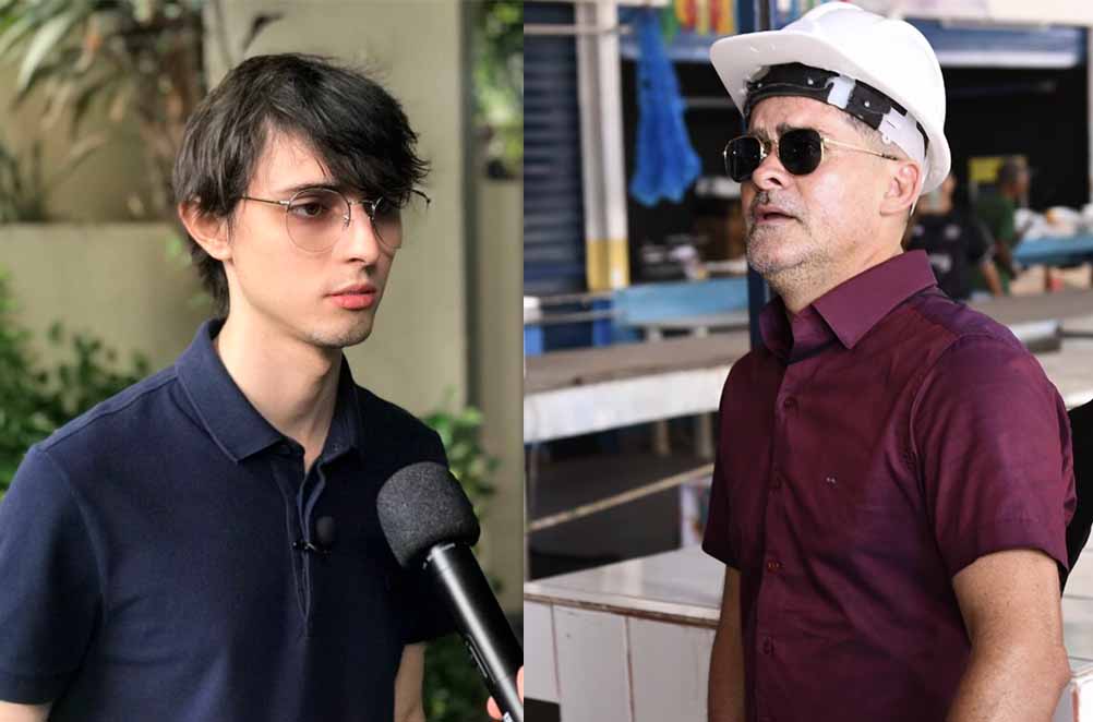 Amom é deputado federal e David Almeida o atual prefeito