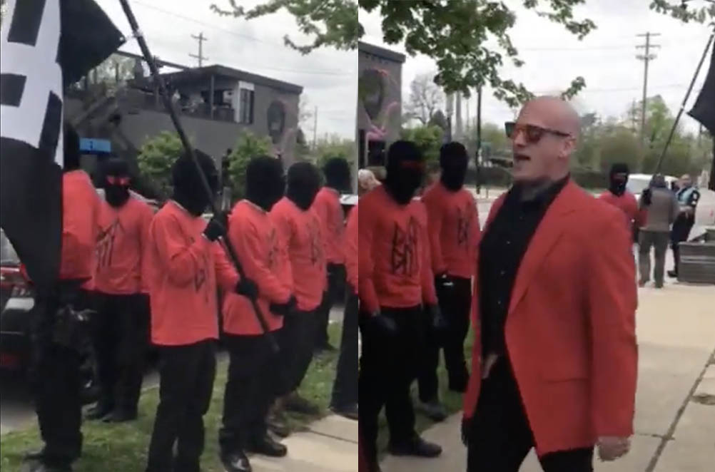 Vídeo: neonazistas marcham em frente a show de drag queens