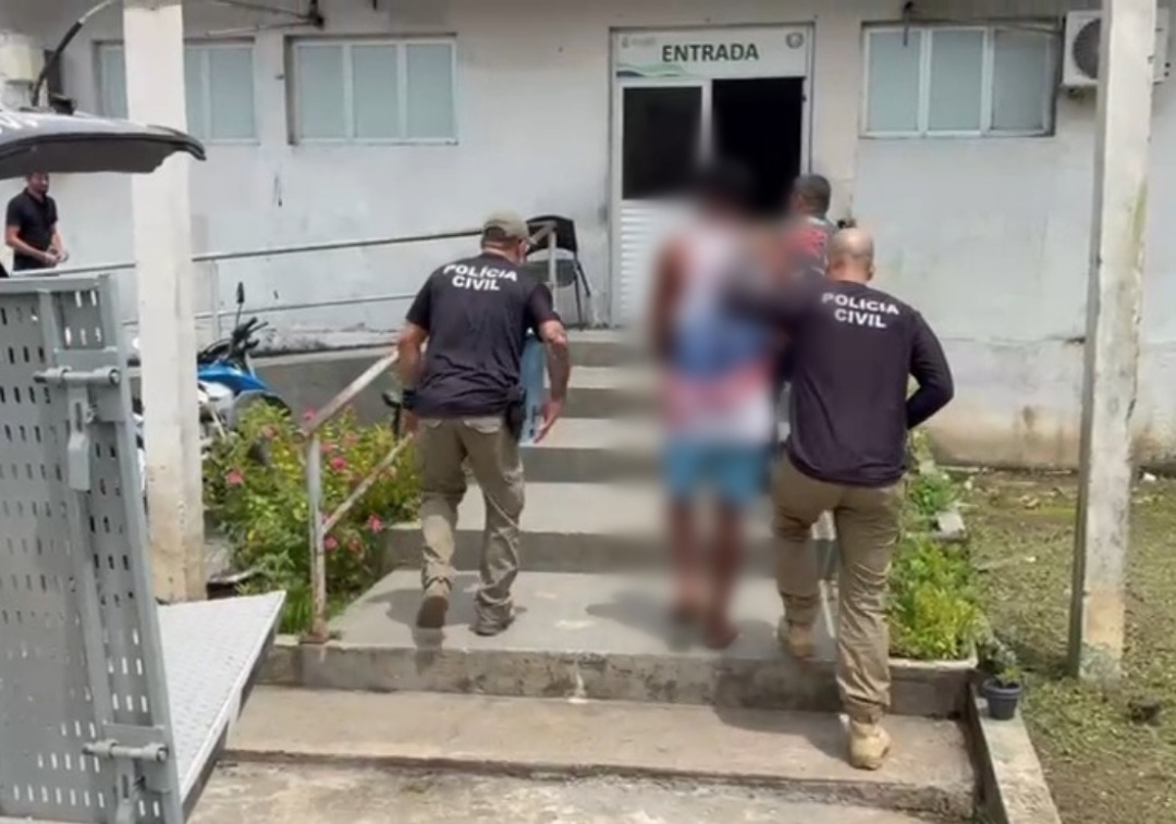 Jovem é preso por estuprar a própria irmã, em Careiro da Várzea