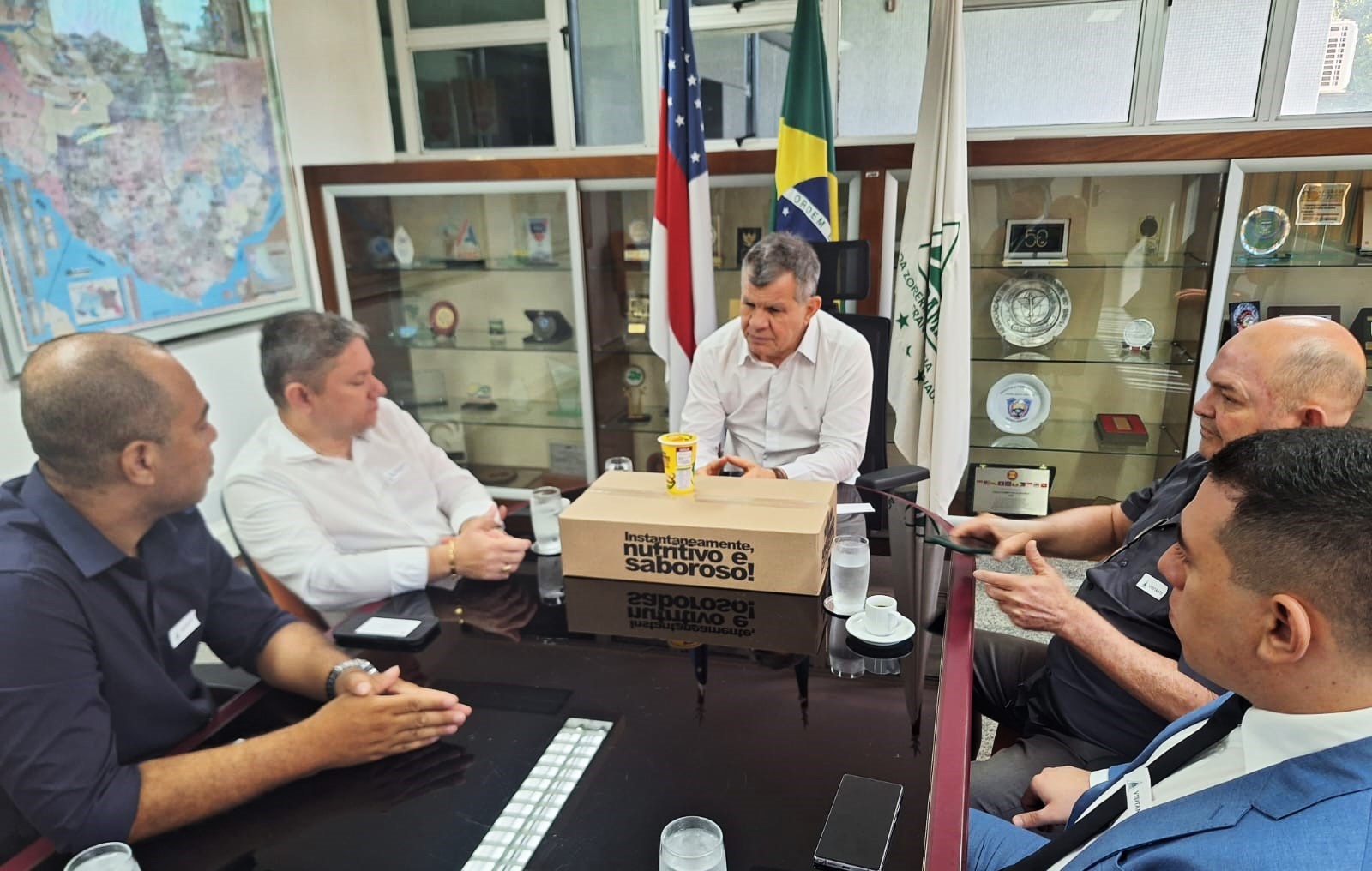 Inovação: startup apresenta ‘Mingau Instantâneo’ à Suframa