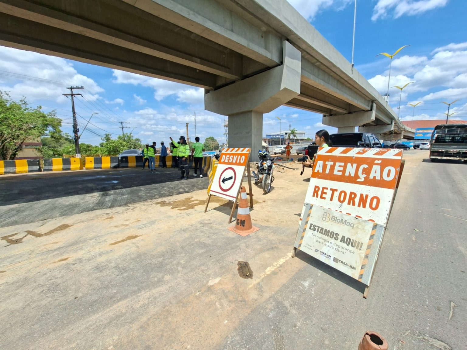 IMMU reabre retorno sob a alça do complexo viário ‘Passarão’