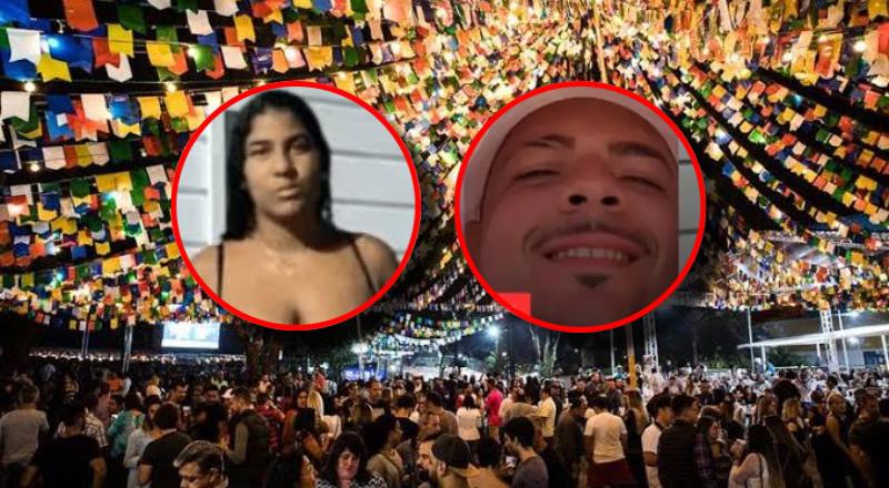 Vídeo: Casal é morto por pistoleiros em festa junina; veja
