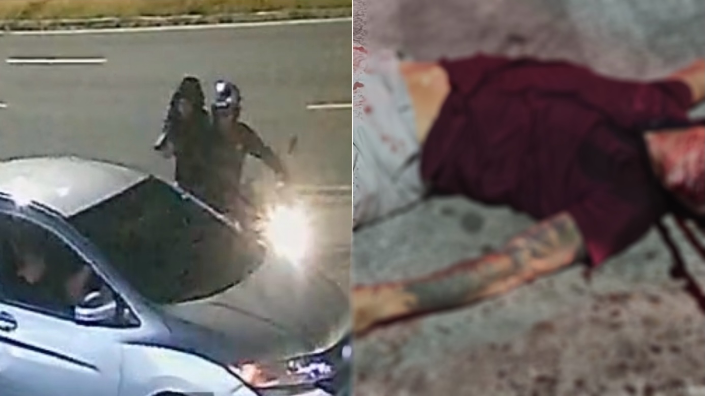 Vídeo: dois homens são mortos a tiros dentro de carro em posto na zona Norte de Manaus