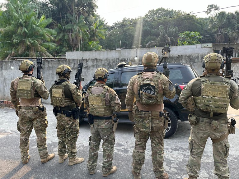 PF combate grupo criminoso em operação contra tráfico interestadual de drogas