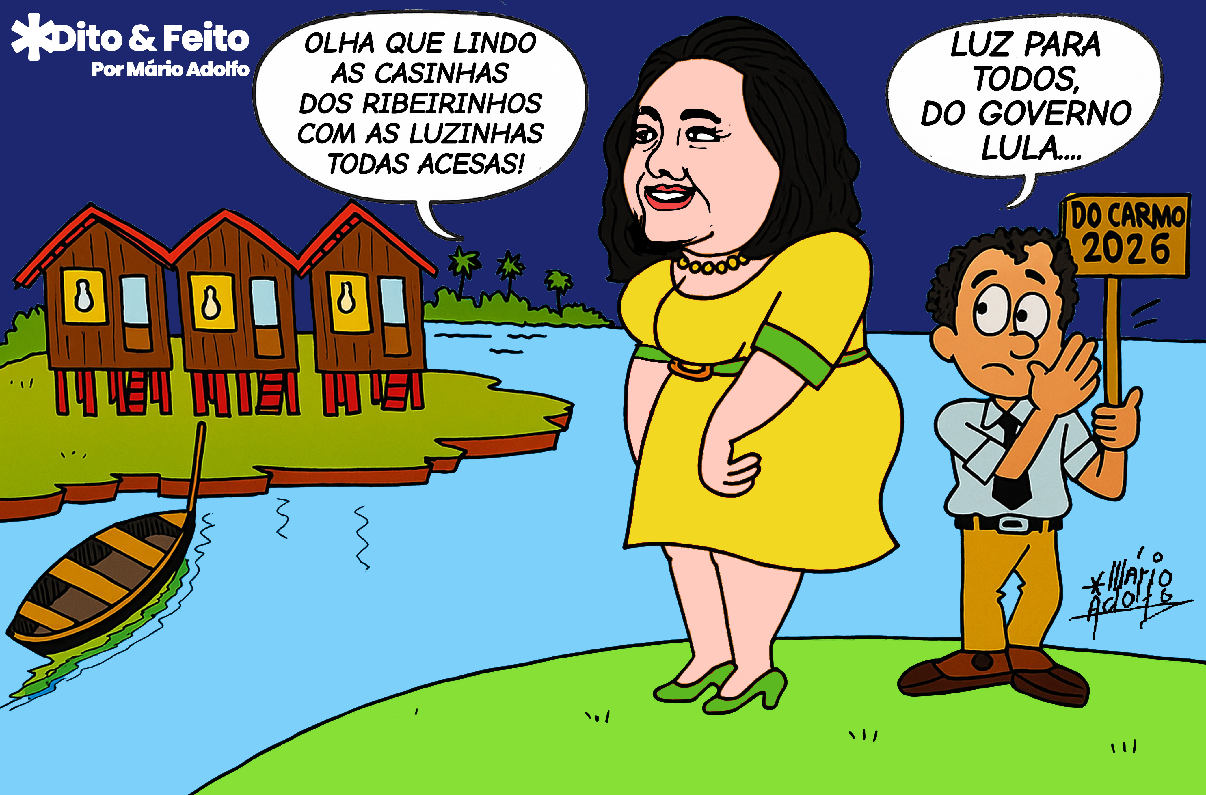 Dito & Feito: DO CARMO EMBARCA NO DISCURSO RAIVOSO DA EXTREMA-DIREITA