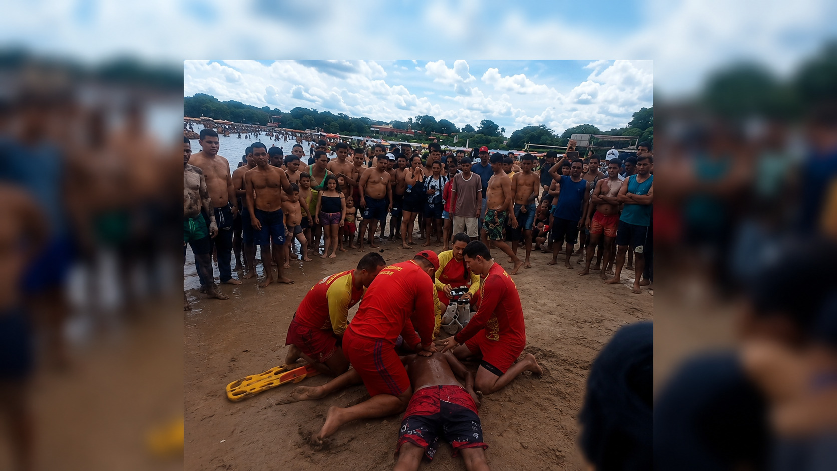 Vídeos: jovem morre afogado na praia da Ponta Negra