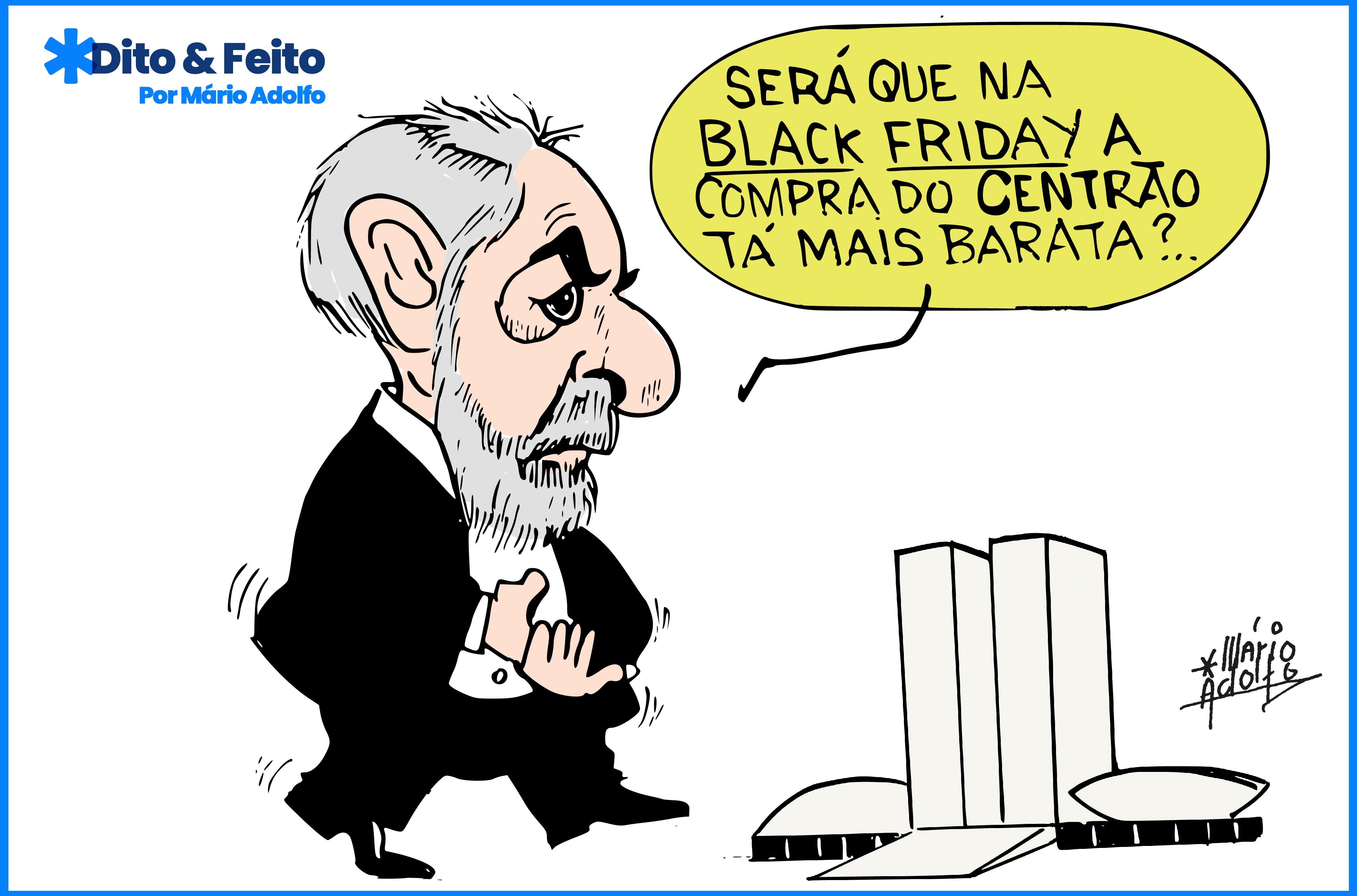 Dito & Feito: SECA O AMAZONA PODE “MELAR” A BLACK FRIDAY