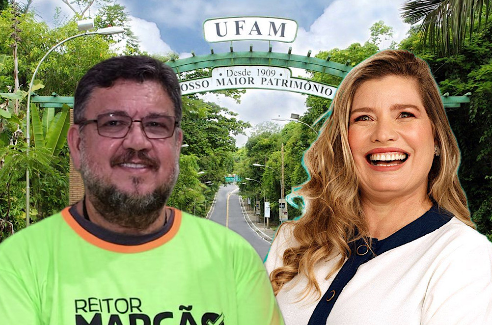 Marcos Freitas e Tanara Lauschner disputam a reitoria da Ufam nesta segunda