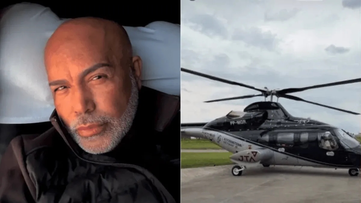 Destroços de helicóptero com cantor Rick são encontrados em SC
