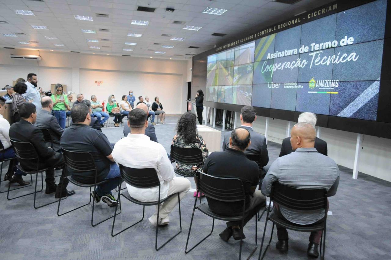 SSP-AM e Uber assinam termo de cooperação técnica para acelerar respostas às emergências