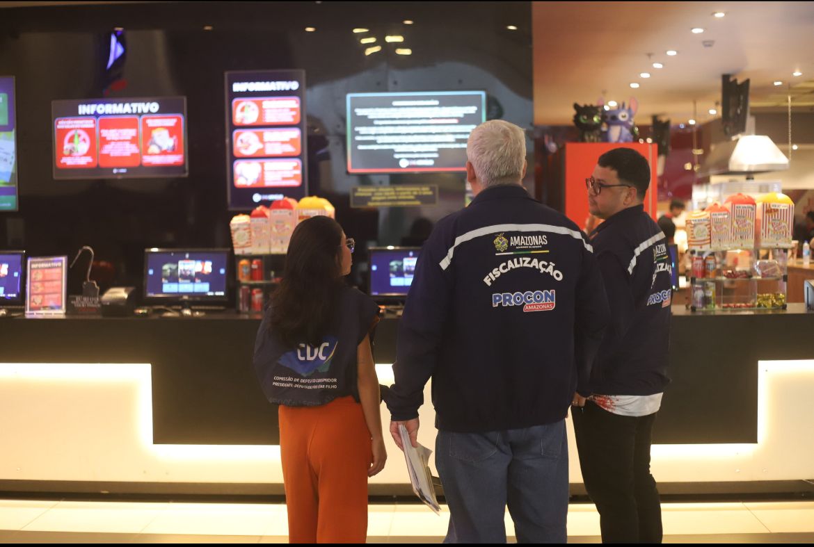 Procon-AM notifica cinema em Manaus por proibir entrada de alimentos externos