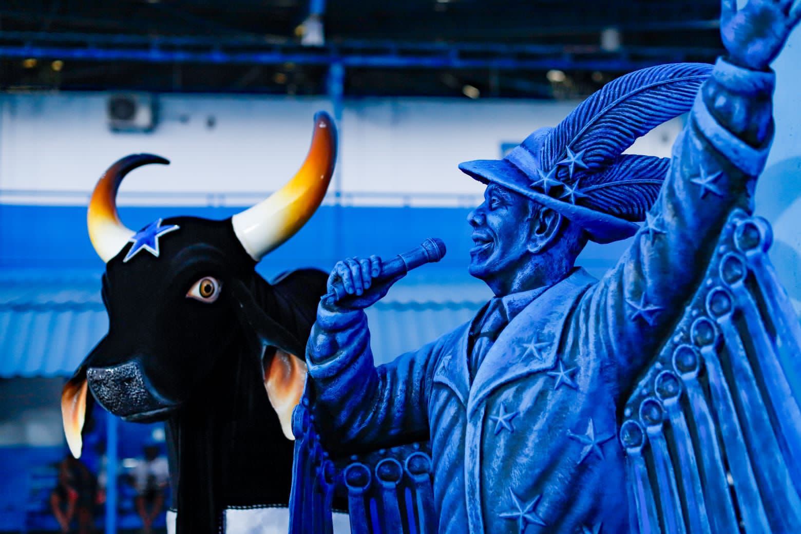 Caprichoso inaugura mirante em homenagem a Arlindo Jr, o Pop da Selva