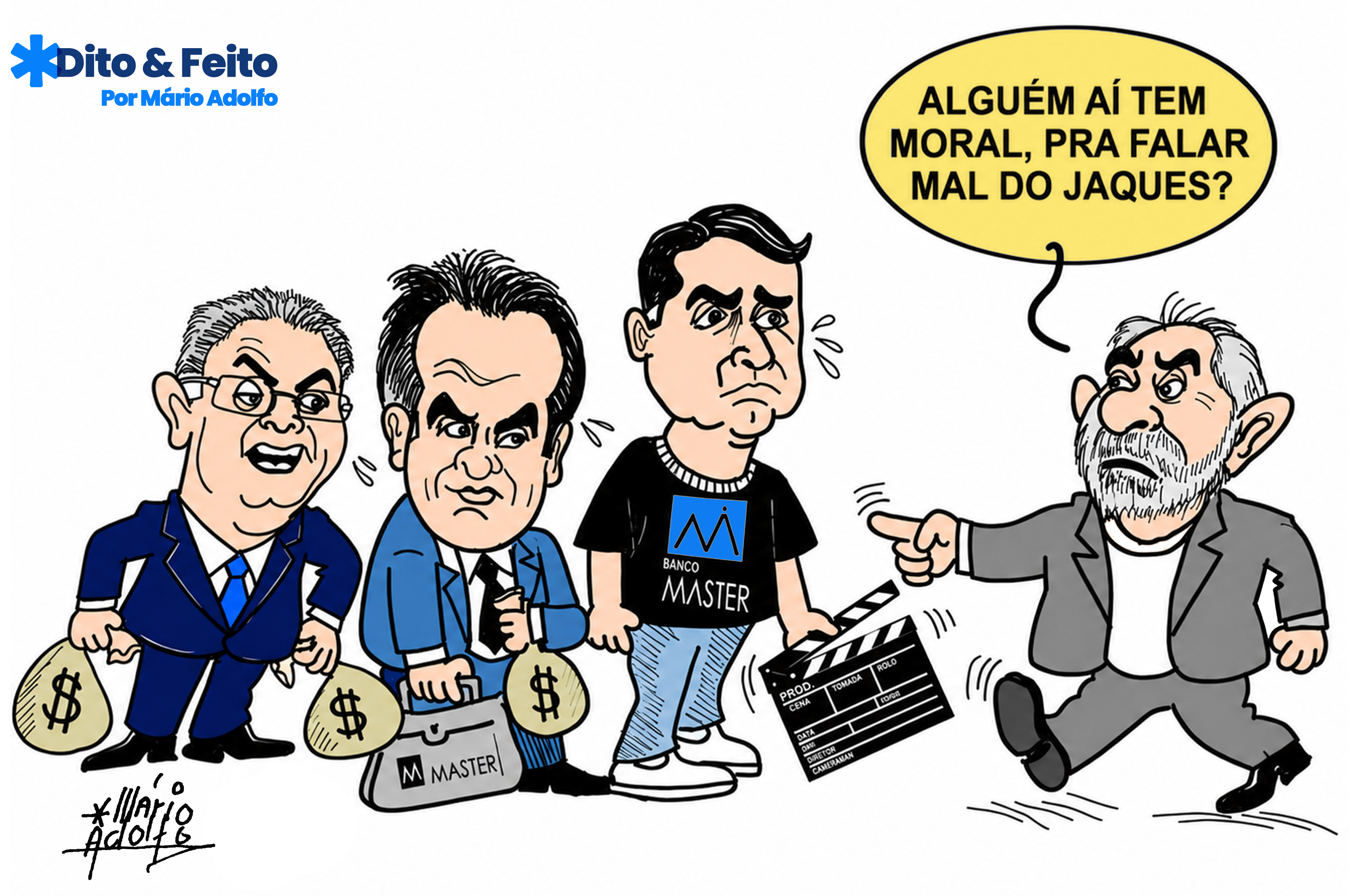 Dito & Feito: LULA NÃO É JAQUES WAGNER