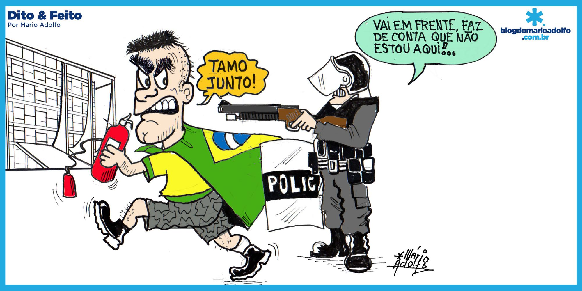 Dito & Feito: militares deram mole para os extremistas do 8 de janeiro