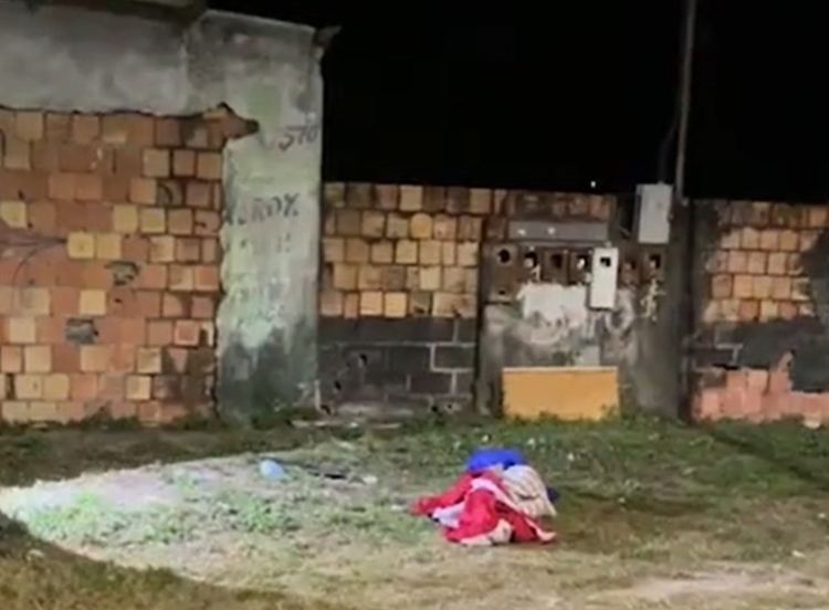 Vídeo: Homem é encontrado morto com bilhete ao lado do corpo no Colônia Terra Nova