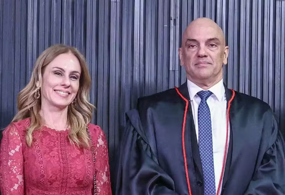Mulher de Moraes nega vínculo pessoal com Vorcaro em viagem de jatinho
